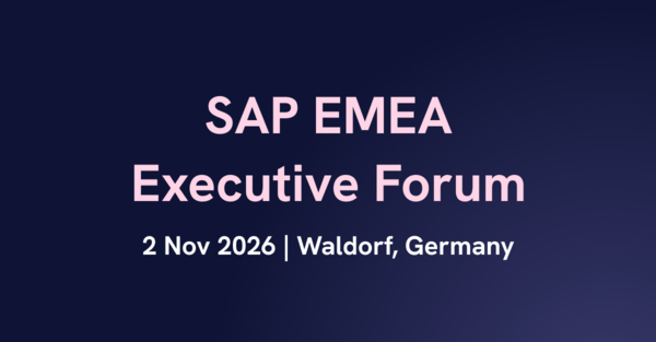 prebilt-SAP-EMEA-Executive-Forum